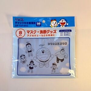 Doraemon ziplock bag japan imported B6